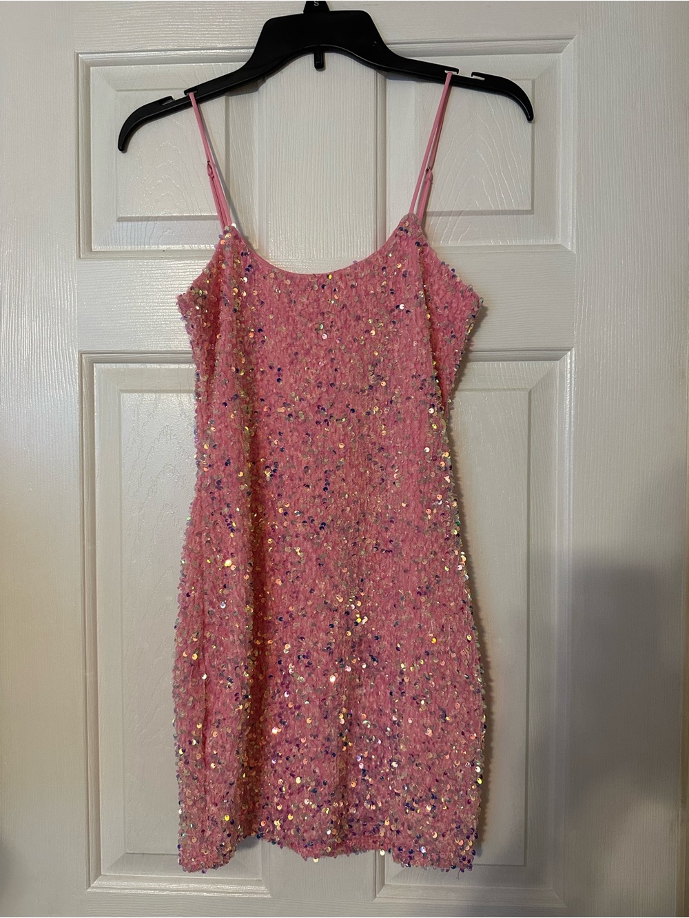 Lucy in the Sky Pink Sequin Party Top
